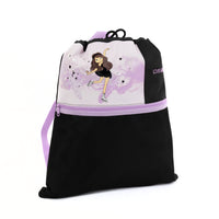 Louis Garneau Skating Carry All Bag with Front Mesh Pocket-Assorted colours, polyester