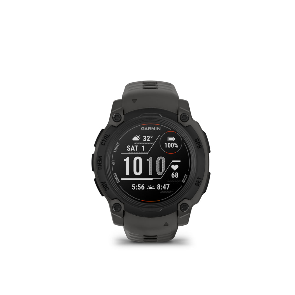 GARMIN INSTINCT E 40㎜ Garmin Instinct E Smartwatch - 40 mm - Black With Charcoal Band