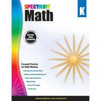 eBook: Spectrum 704560-EB Spectrum Math - Grade Kindergarten-You will receive two emails: one confirming your entire order, and one with a "Download Software" buttonYou can download immediately or return to your email to download later