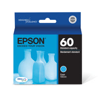 Epson T060 Ink Cartridge - Standard Capacity - Cyan-Get standard-yield capacity per ink tank while enjoying cost savings