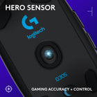 Logitech G305 Lightspeed Wireless Gaming Mouse - Black-LIGHTSPEED Wireless: Ultra-fast LIGHTSPEED wireless technology delivers a lag-free gaming experience with incredible responsiveness and reliability with 1 kHz report rate