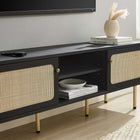 Modway Cambria 60" TV Stand - Black-Particleboard Construction