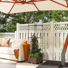 Outsunny Raised Garden Bed with Tomato Planter Cage-You could choose to use the planter and trellis together or separately  