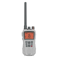 Cobra Bluebound 350 VHF Hand Held Marine Radio - White/Orange-1/3/6-Watt selectable power for longer range & power optimization 