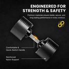 MotionGrey V3 Adjustable Dumbbell Set with Quick-Twist Adjustment for Home Gym - 9-53 lb - 2 Pack-7