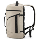 Tucci Italy DashPack Laptop Backpack - Medium - Beige-Dual Side Pockets – Great for bottles or umbrellas