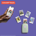 Fujifilm Instax Mini Link 3 Smartphone Printer - Sage Green-Experience the ultimate in-app photobooth with Click to Collage App feature to capture a series of images and print as a collage on your Instax Mini instant photo