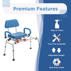 Journey SoftSecure Rotating Transfer Bench with Microban-Tool free assembly with non slip rubber feet for quick setup and enhanced stability