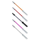 MotionGrey Olympic Barbell - Strength Training Weightlifting Bar for Squats, Deadlifts & Press - Red-Designed with a 30mm shaft and smooth spin system for better control, stability, and reduced wrist strain