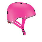 Globber Helmet Primo Lights - Size XS/S - Neon Pink-7mm sealed foam pads and 2mm chin pad for extra safety and comfort