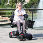 Journey Adventure Power Scooter - Blue-Supports up to 300 lb for dependable daily use