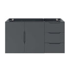 Modway Vitality 36" Bathroom Vanity Cabinet - Grey-Modern Bathroom Vanity