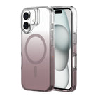 AXS Crystal Shield D3O Case Made with Recycled Materials Magsafe Compatible for Apple iPhone 16 - Nude Gradient-6ft drop tested to protect from drops in most everyday situations