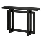 Hudson&Canal Breslow 44"W Console Table - Black Grain-Tabletop features a weight capacity of 50 lbs