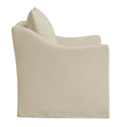 Modway Somerset Linen Blend Slipcovered Armchair - Linen-Plush Back Cushion