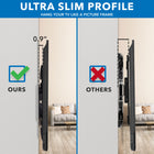 Mount-It! Low Profile Fixed TV Wall Mount (MI-305L)-Powder Coated for scratch resistance