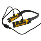 CAT 300 Lumen Rechargeable LED Neck Light-Dual Adjustable Light Pods: Target specific work areas with independent beam control