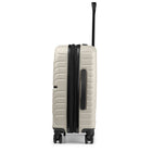 Bugatti Berlin 21.50" Hardside Carry-On Luggage - Cream-Reinforced top and side handles for added durability