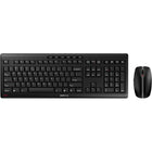 Cherry Stream Desktop Wireless Keyboard & Mouse Combo - Black-Super silent keystroke