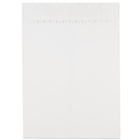 JAM Paper 7.5 x 10.5 Open End Envelopes with Self Adhesive Closure, 500 Pack (356828779)-White Envelopes