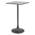Zuo Spot Bar Table - Grey/Black-Table Colour: Grey/Black
