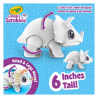 Crayola Scribble Scrubbie Jumbo Pet - Dinosaur-SAFE & NONTOXIC: Ideal for children aged 3 and up, making it a perfect birthday or holiday gift for boys and girls