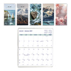 Blueline 2027-2028 24-Month Monthly Pocket Planner with Stitched Binding - 6-1/2" x 3-1/2" - Assorted - Bilingual-Two-year planner,
January 2027 to December 2028
