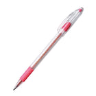 Pentel R.S.V.P Refillable Ballpoint Pen – Medium Point – Pink – 36 Pack-The transparent barrel allows you to see the ink supply