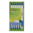 Staples Icebreaker Ballpoint Pens - 1.0 mm - Blue - 12 Pack-Blue ink
