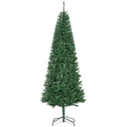 HOMCOM 7' Artificial Christmas Tree with 865 Branch Tips - Green-Fire retardant leaves to give a full and lush look to the tree 