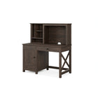Whalen 48" Ansel Desk with Hutch-Center storage drawer