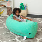 Bouncyband Comfy Hugging Peapod Sensory Pod - 48" - Ages 3-6 - Green-Comes with an electric pump, so it is fast, easy and fun to blow up