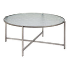 Zuo Vetro Coffee Table - Silver-Colour: Silver