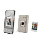 INSTAX MINI LiPlay+ Hybrid Instant Camera & Smartphone Printer - Sand Beige-Features Dual cameras - Main and wide-angle Selfie Camera - to combine two images together onto one photo using Layered Photo Mode