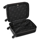 Atlantic - Swerve 19" Hardside Carry-on Luggage - Black-Retractable push-button handle locks into place when extended