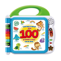 LeapFrog Learning Friends 100 Words Book  - Bilingual - 4 Pack-Meet learning friends Turtle, Tiger and Monkey who will introduce more than 100 age-appropriate words chosen by learning experts