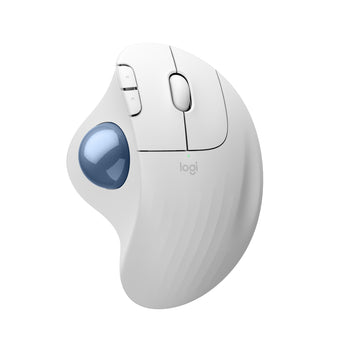 Logitech Ergo M575S Wireless Trackball Mouse - Off-White | staples.ca