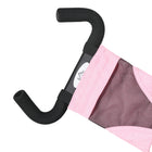 Qaba 6-in-1 Toddler Tricycle with Parent-Push Handle - Pink-5-point safety harness keeps little ones secure during rides 