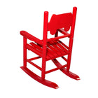 Dura Housewares Bohdi Child Rocker - Red-Perfect for playrooms or bedrooms