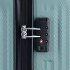 Samsonite Way-Lite 21.5" Hardside Carry-on Luggage - Spinner - Dawn Green-Divider panel and cross-straps help secure your belongings