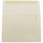 JAM Paper A6 Strathmore Invitation Envelopes - 4.75" x 6.5" - Ivory Wove - 50 Pack (900913185I)-Size: A6 (4.75 x 6.5 inches)