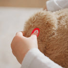 Qaba Baby Bear Design Rocking Horse - Brown-Required 3 x LR44 batteries (included) 