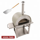 Kucht Venice Outdoor Wood‑Fired Pizza Oven - Stainless Steel-Big and spacious 