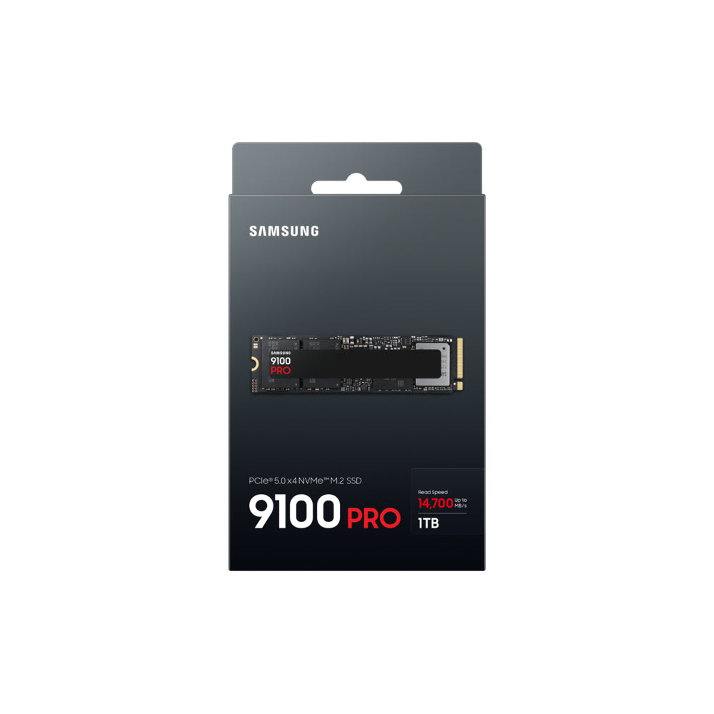 Samsung 9100 Pro Series PCIe Gen5. X4 NVMe 2.0 - 1 TB - BLACK