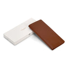 Champs Onyx Leather Breast Wallet - Brown-2 Easy access ID windows