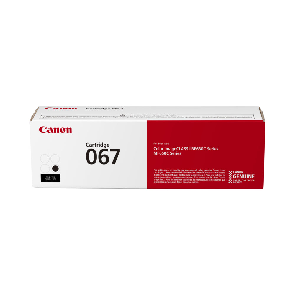 Canon Cartridge 067 H Black 純正トナー Canon 067 Toner Cartridge - Standard Yield - Black | staples.ca