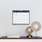 Blueline 2027 Colourful Monthly Wall Calendar with Gold Twin-Wire Binding - 15" x 12" - Nautical - Bilingual-Countdown of passed/future days (Julian dates)