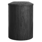 Modway Duval 71" Oval TV Cabinet - Black-Assembly Required