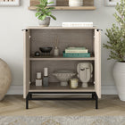 Hudson&Canal Montello 28"W Accent Cabinet - Alder White-Features easy assembly