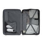 Bugatti The Classic Large Hardside Luggage - Blue-With a telescopic trolley handle that adjusts to multiple heights, and reinforced handles on the top and side